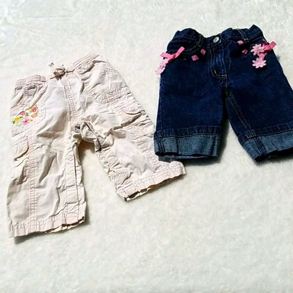 Gap, Old Navy, and Gymboree 6-12mo bundle of pants - Picture 7 of 7